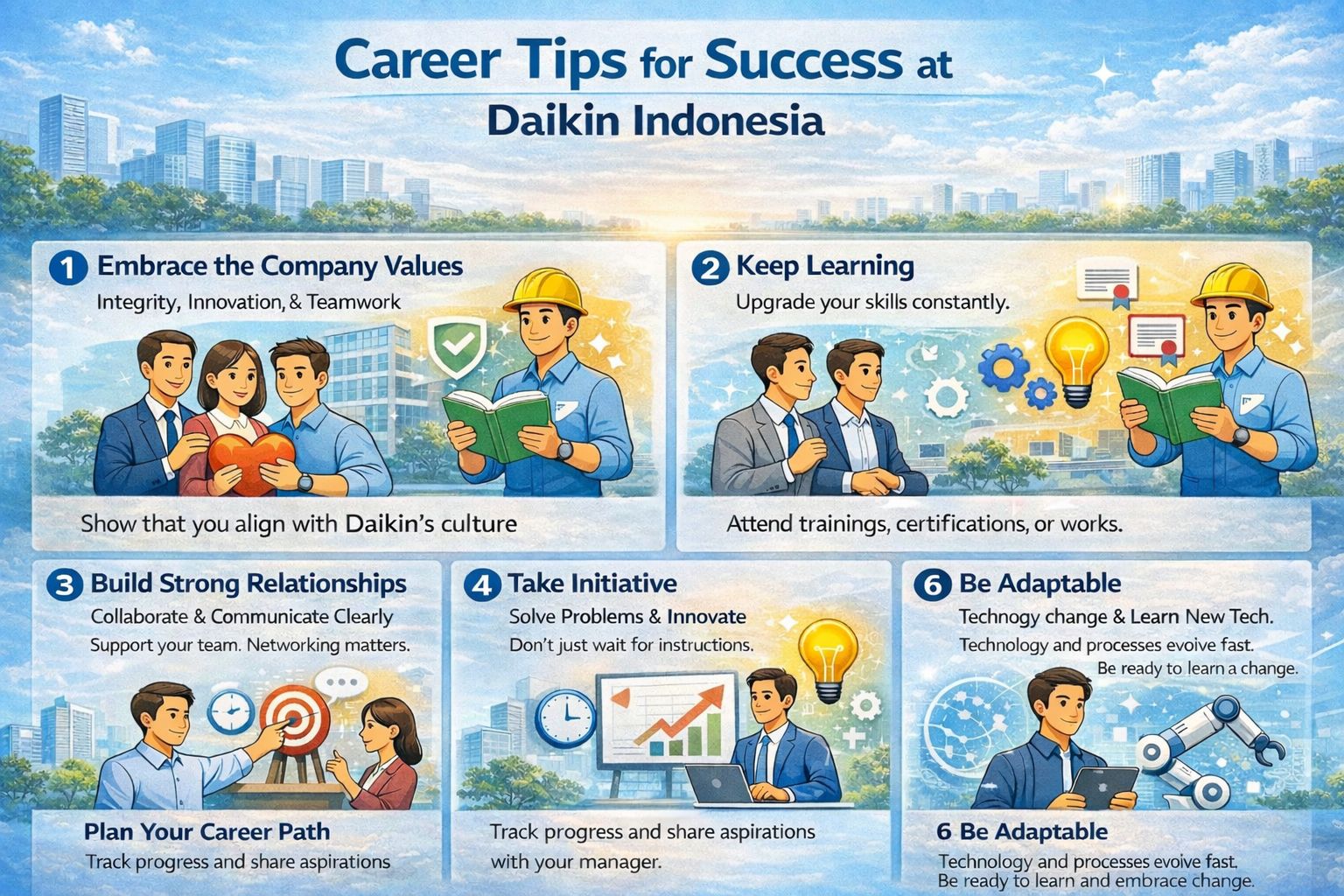 Career Tips for Success at Daikin Indonesia image.